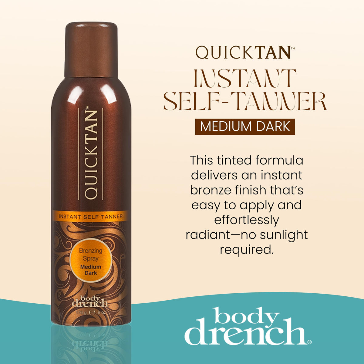 6 oz Self Tanner Bronzing Spray W8212