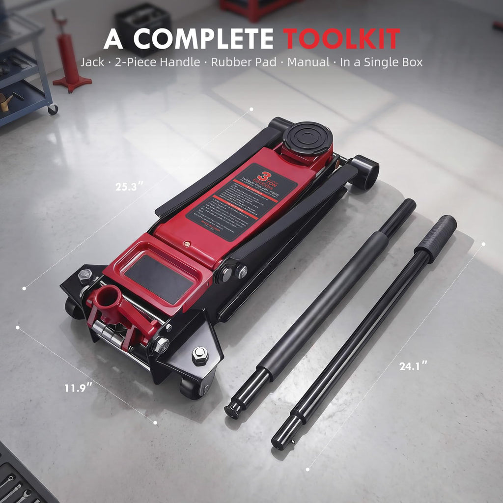 3 Ton Low Profile Hydraulic Floor Jack Q2315