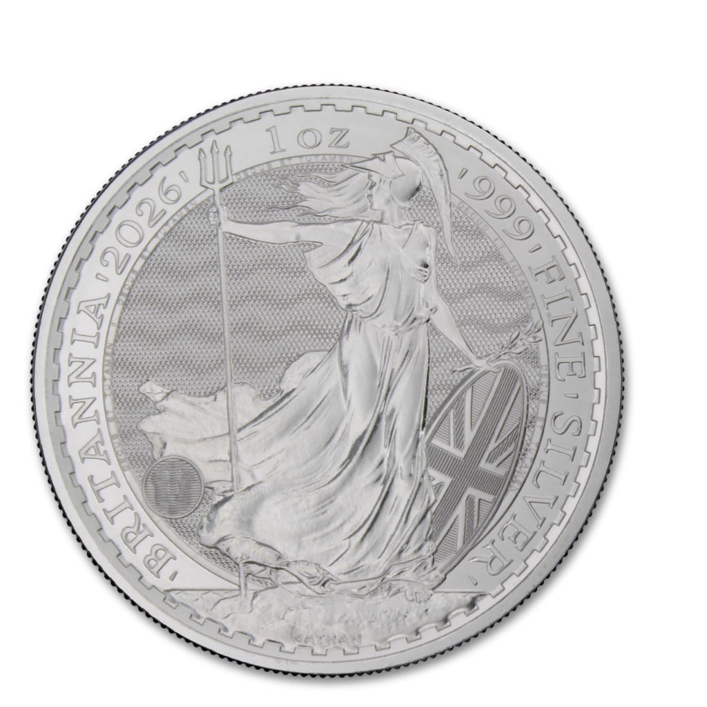 1 oz British Silver Britannia Coin Brilliant Uncirculated J180