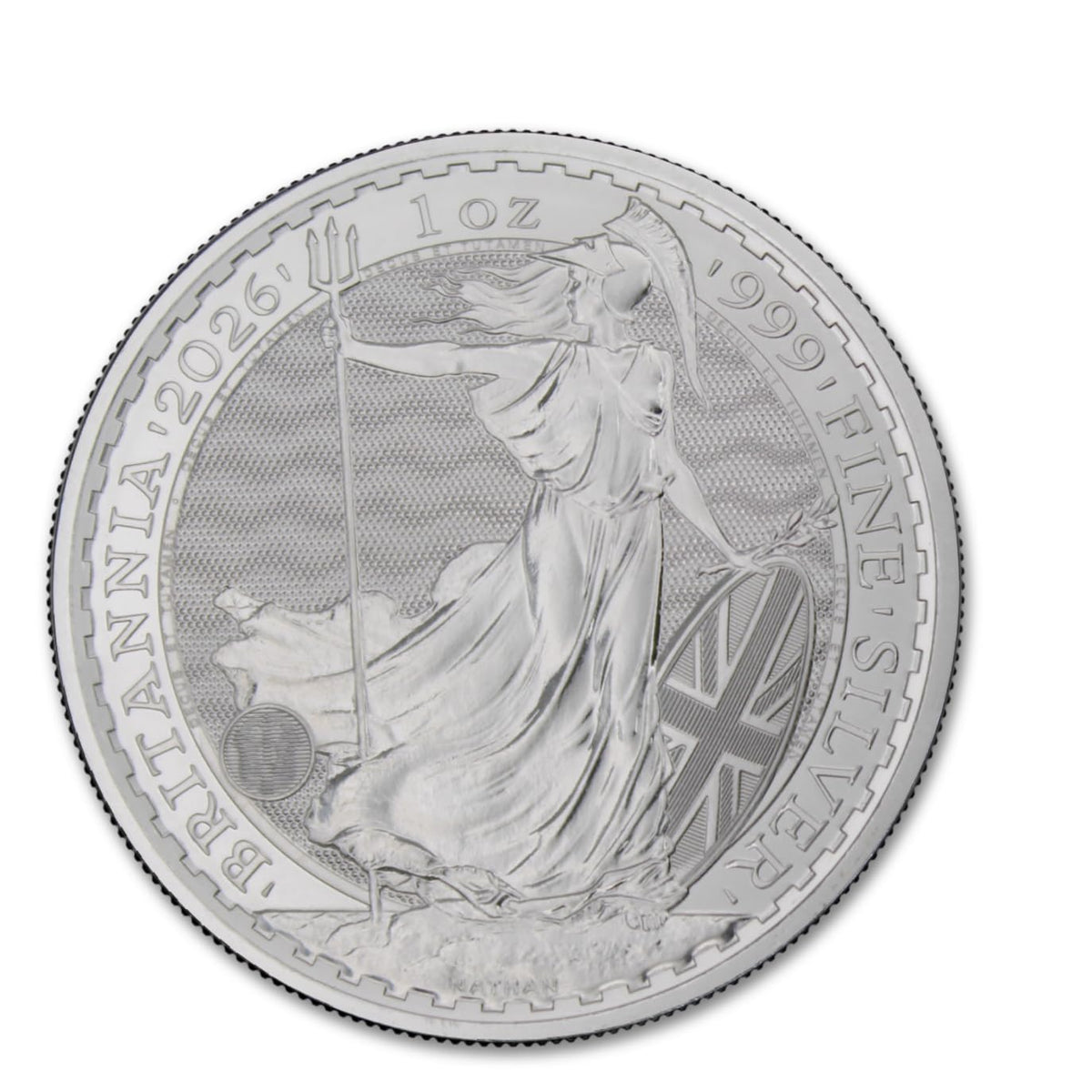 1 oz British Silver Britannia Coin Brilliant Uncirculated J180