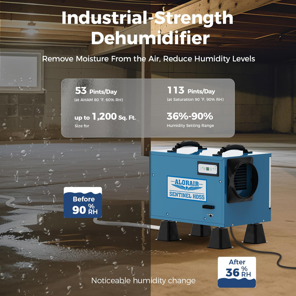 113 Pints Crawlspace Dehumidifier G938219