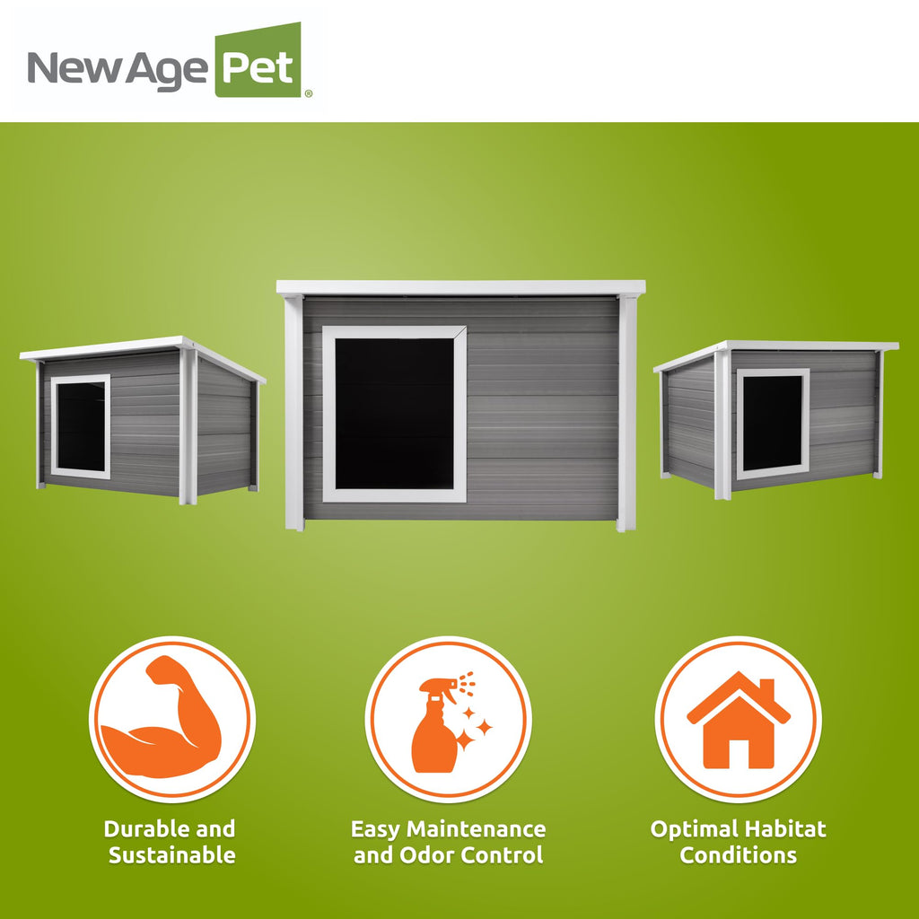 X-Large Grey Dog House M3436