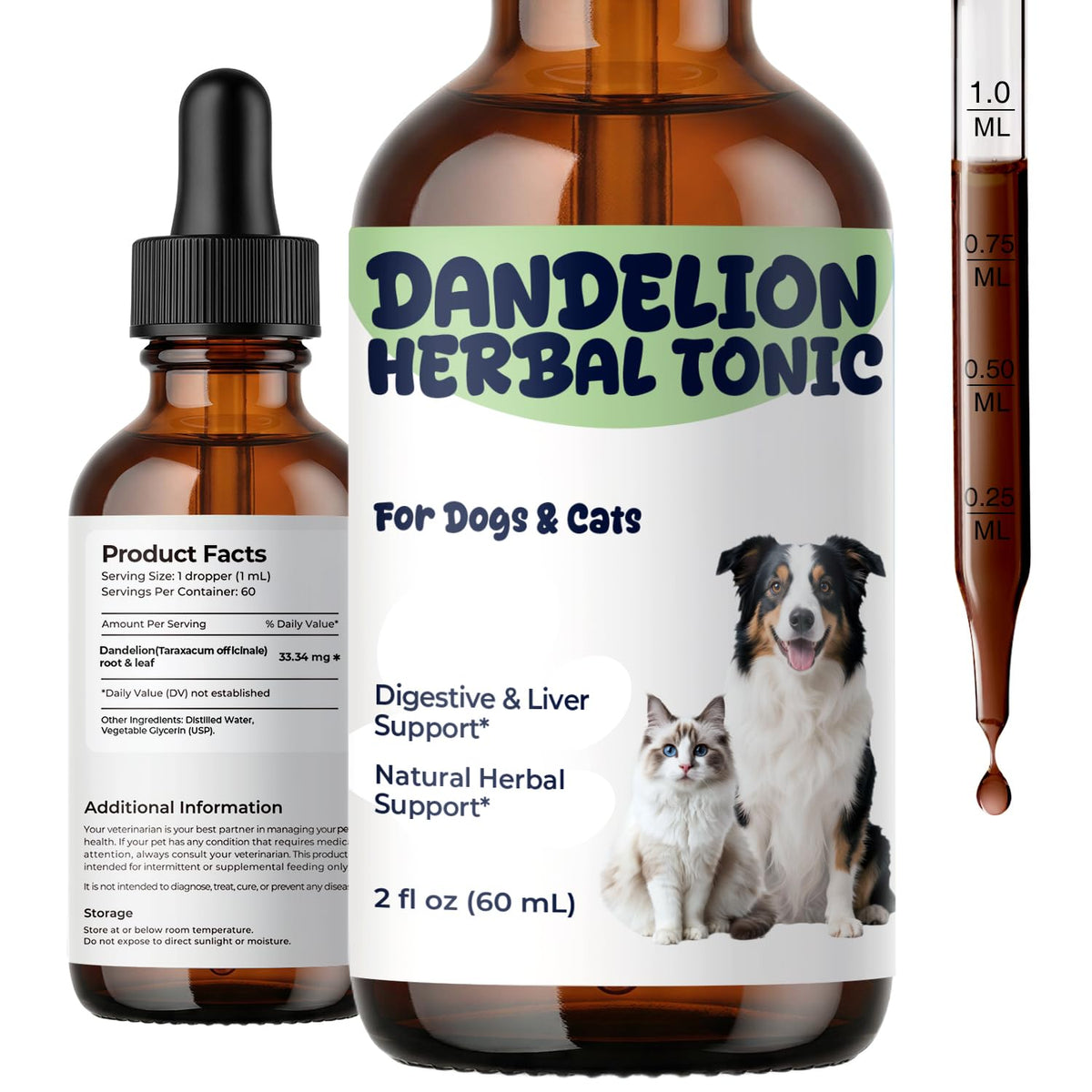 Dandelion Root & Leaf Extract Drops F94443