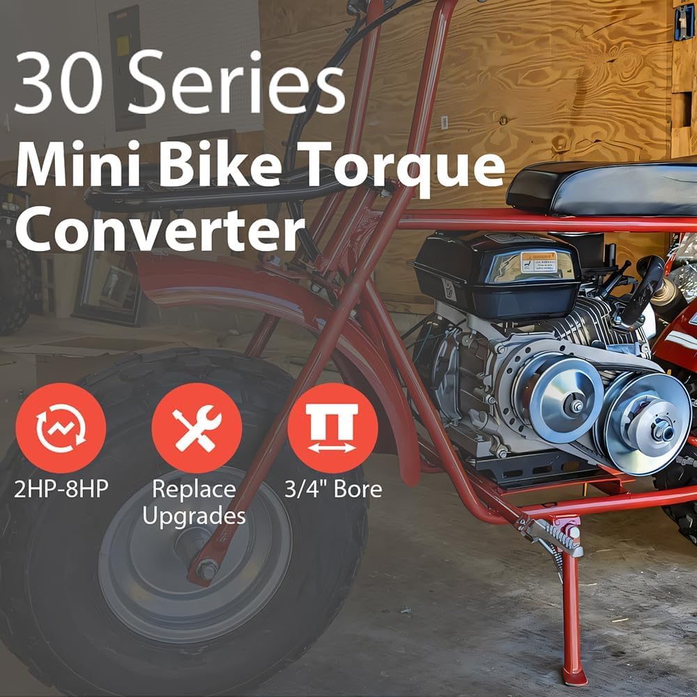 212CC 6.5 HP Torque Converter K6539