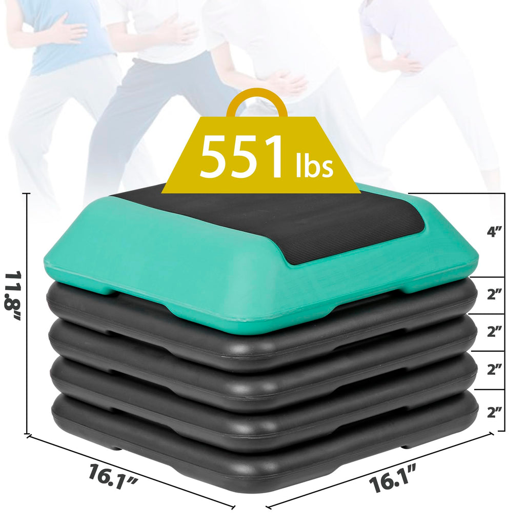 Adjustable Height Aerobic Step Platform B30422