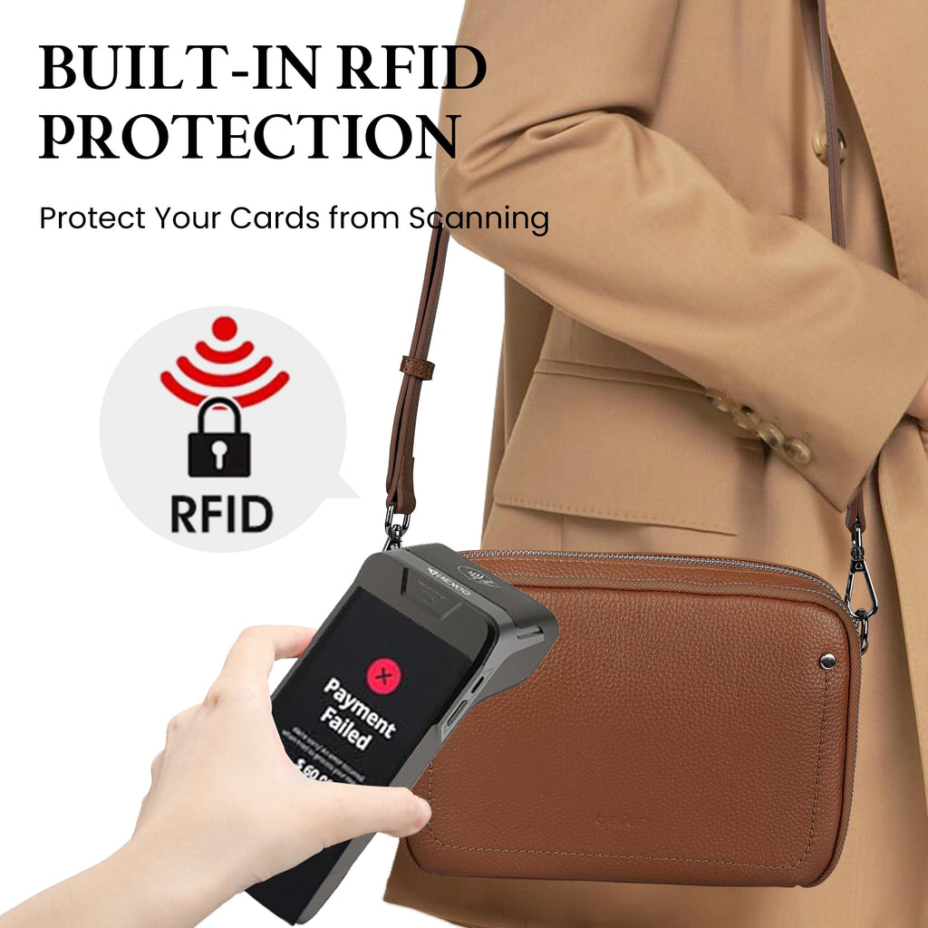 Genuine Leather Crossbody Bags X23788