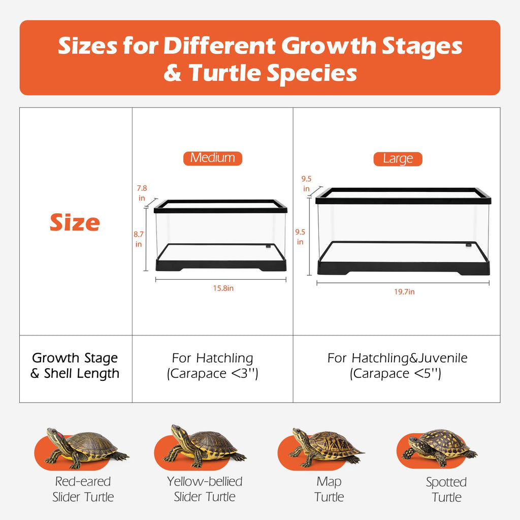 4.6 Gal Baby Turtle Tank Starter Kit K671515