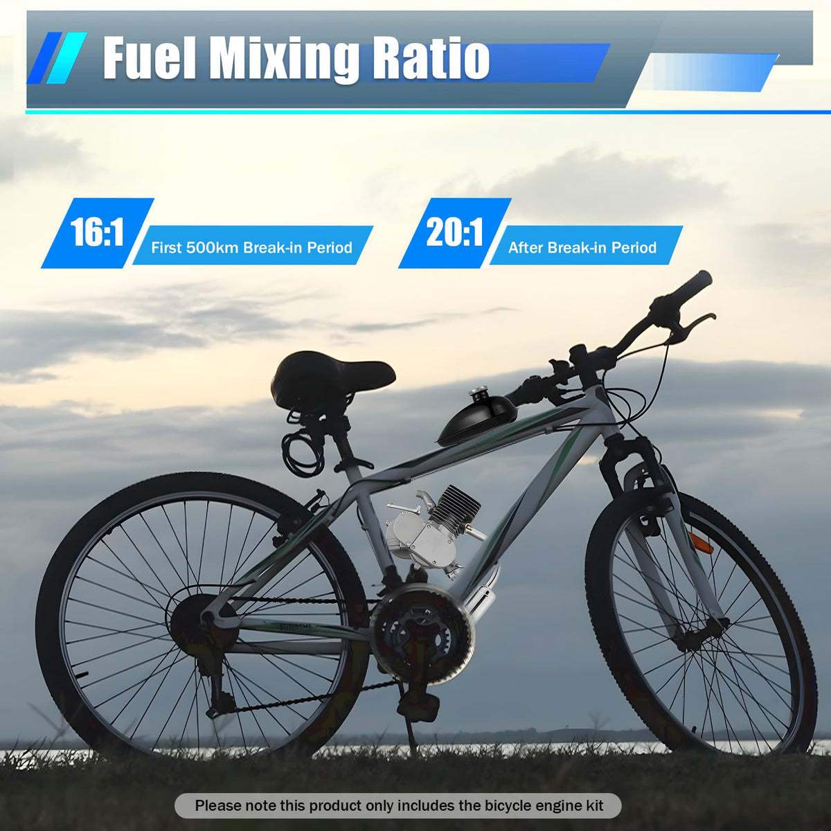 2-Stroke 100cc Bicycle Engine Kit A223