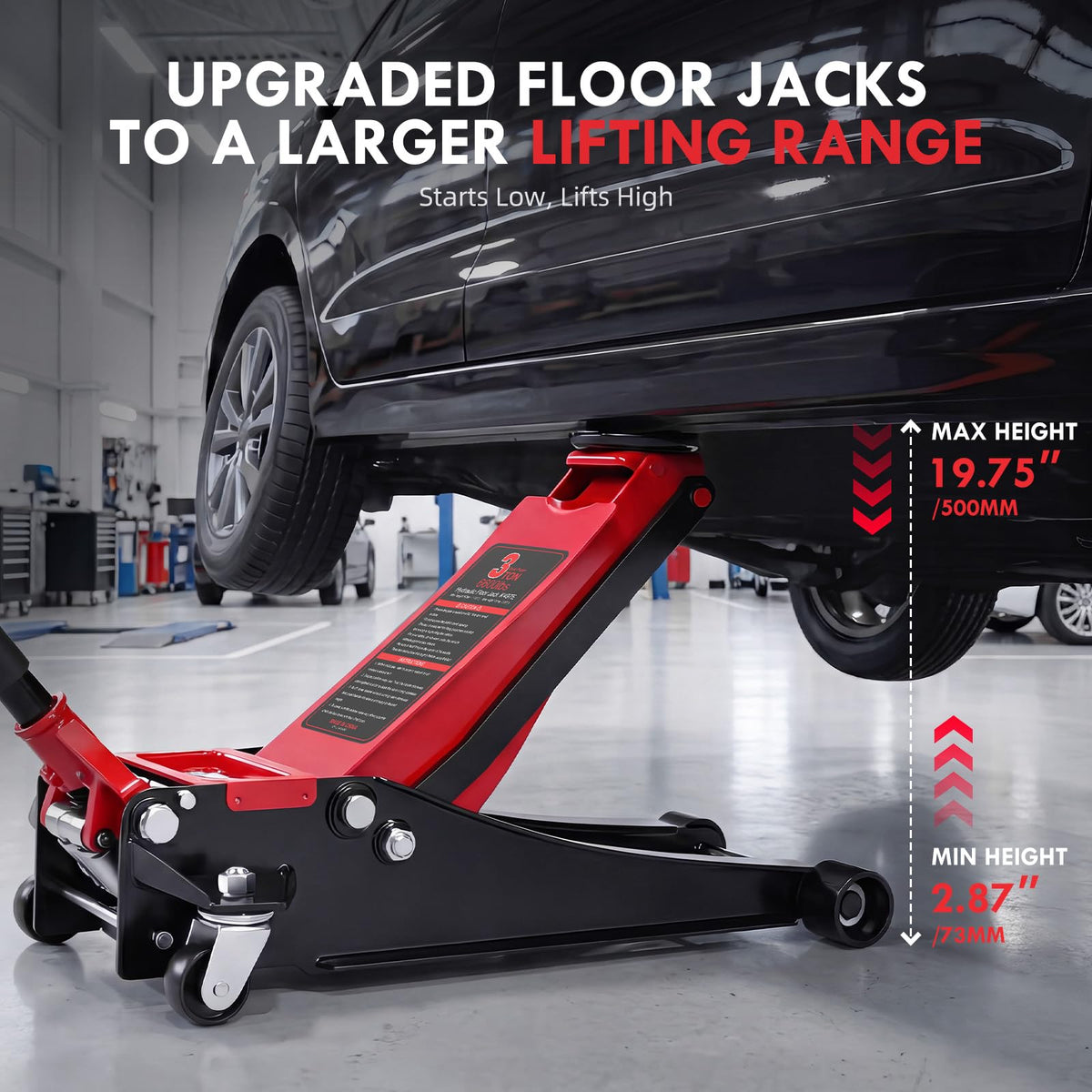 3 Ton Low Profile Hydraulic Floor Jack Q2315