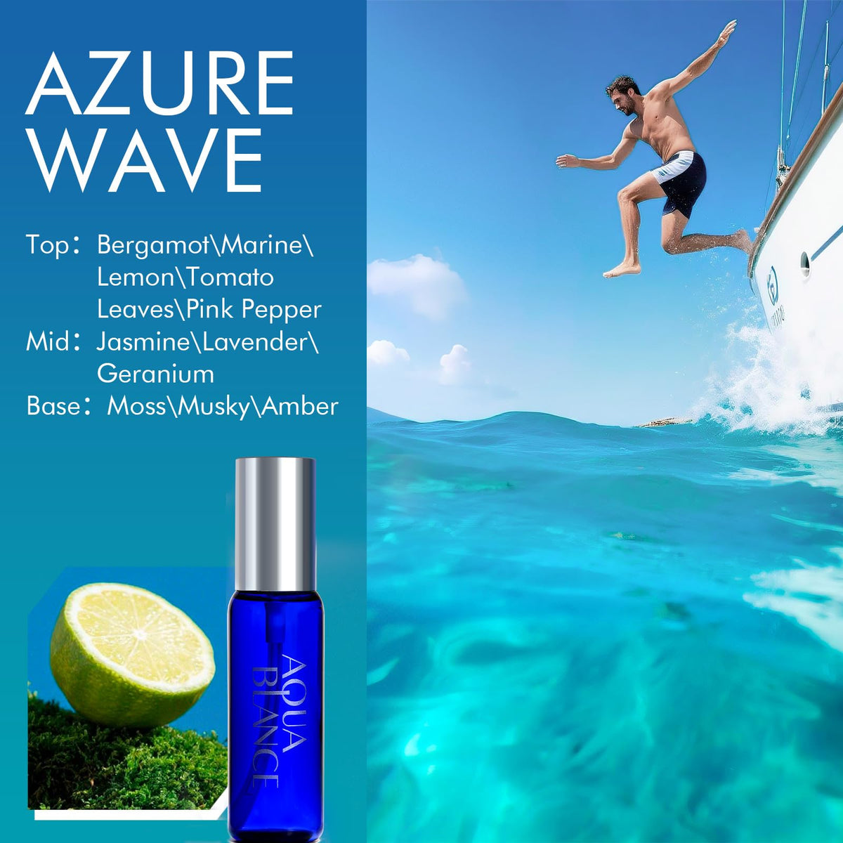 Travel Size Body Spray 3-Pack Set 2.1 Fl Oz U1208