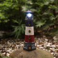 Solar Lighthouse Outdoor Garden Statue I312348