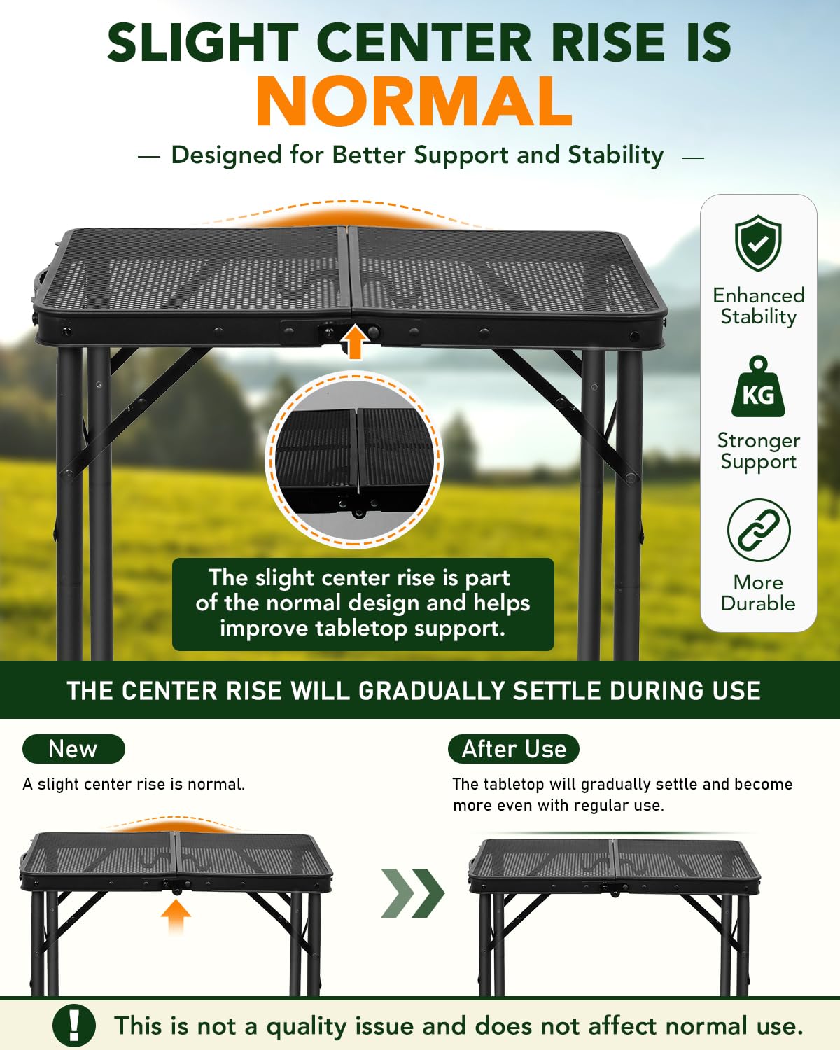 2 Ft Folding Camping Table C99968