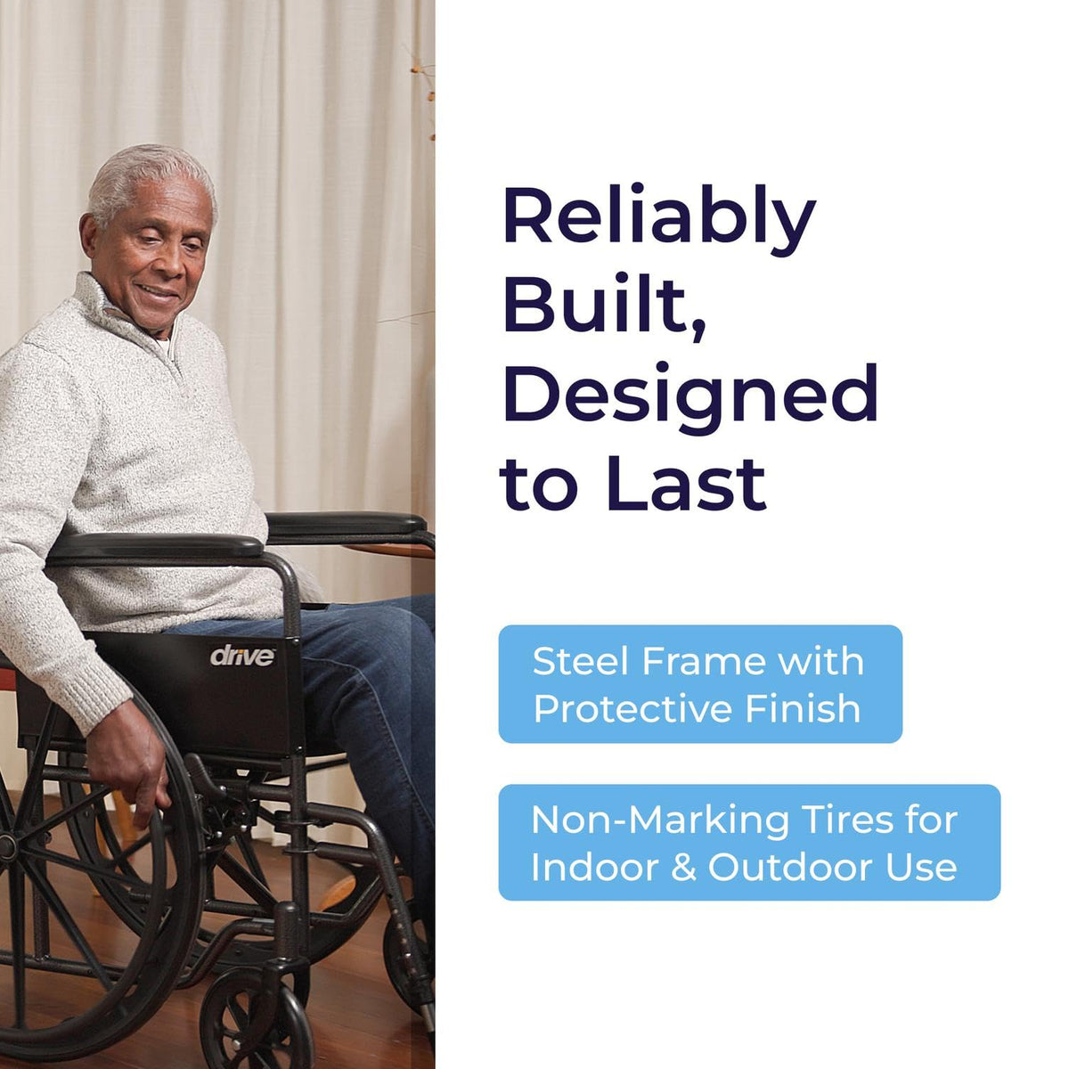 Silver Sport 1 Folding Transport Wheelchair F190591