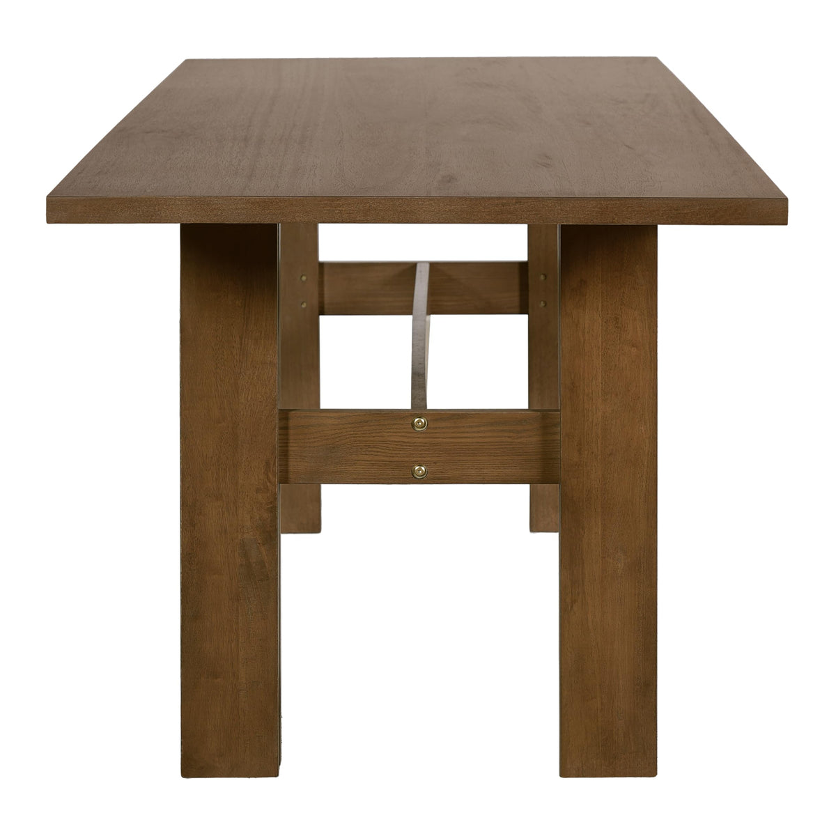 7-Piece Rubber Wood Dining Table Set with Chairs R86401