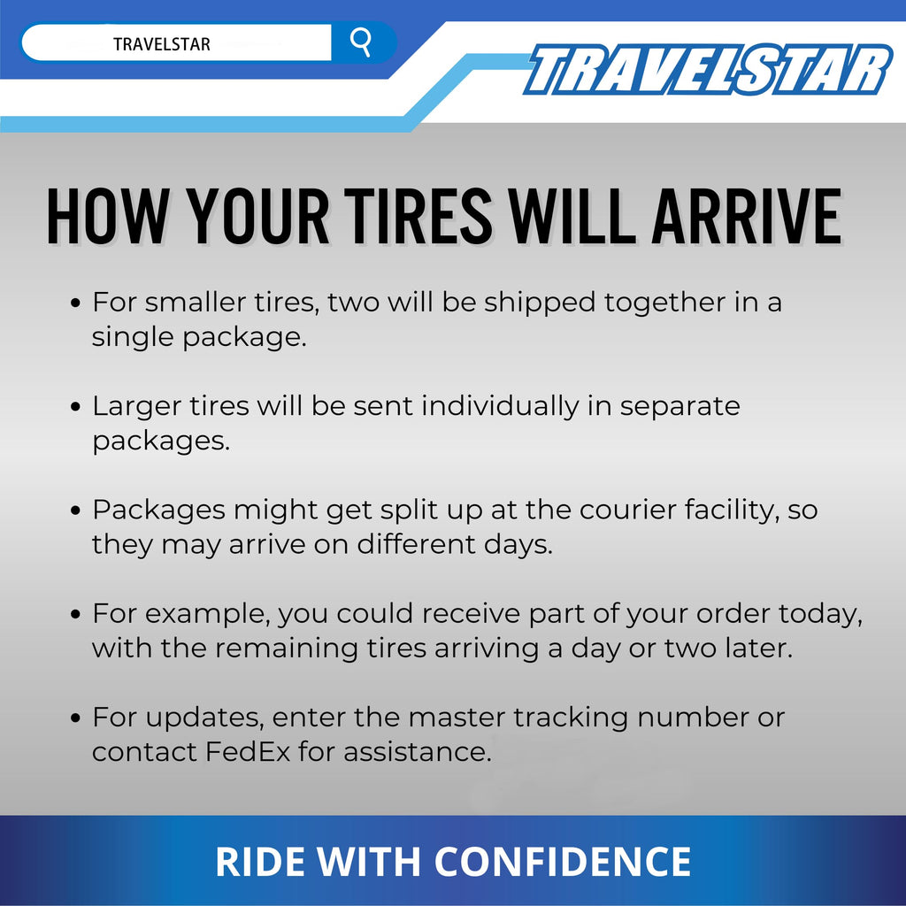 Set of 4 275/55R20 Tires V26451
