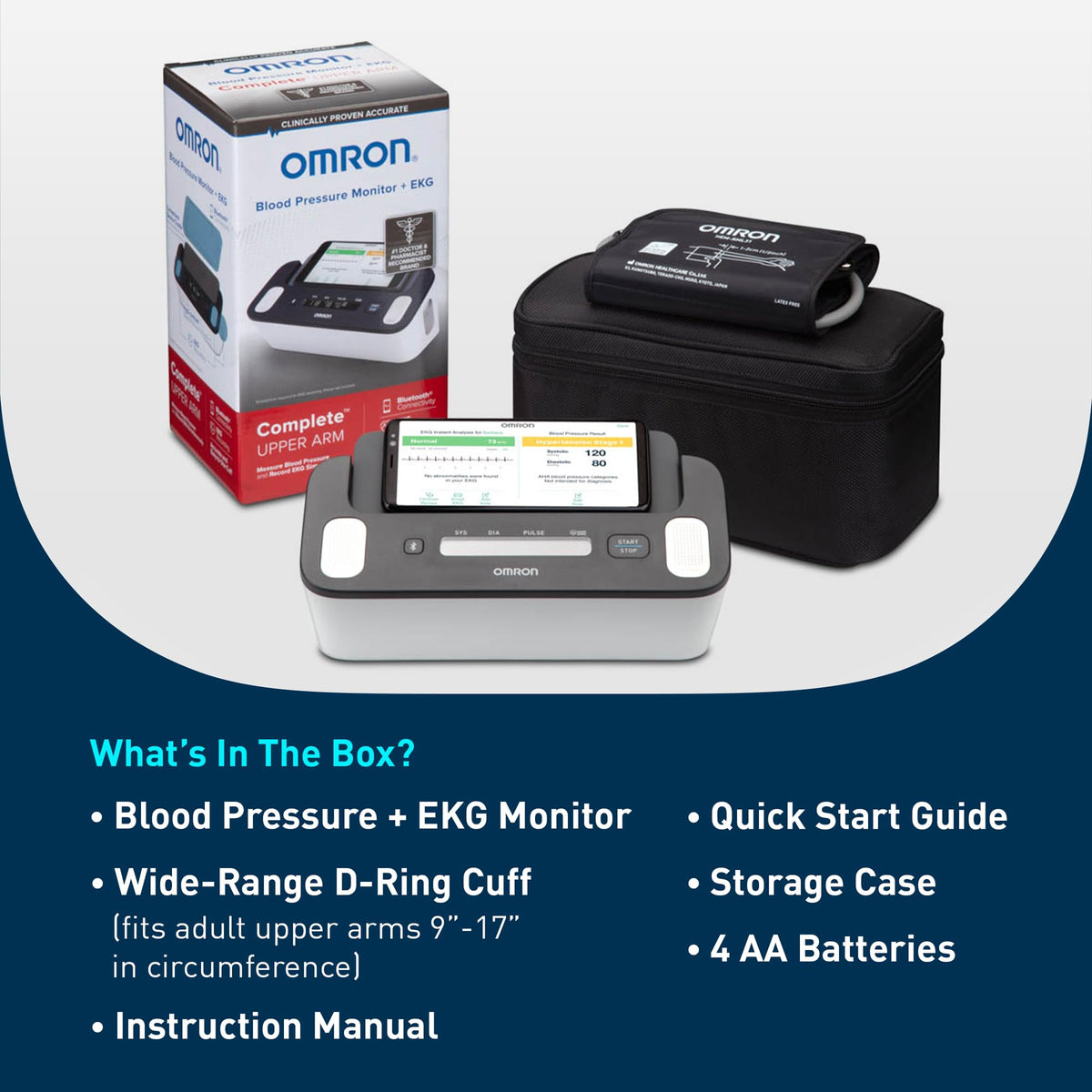 Blood Pressure Monitor + EKG M13315