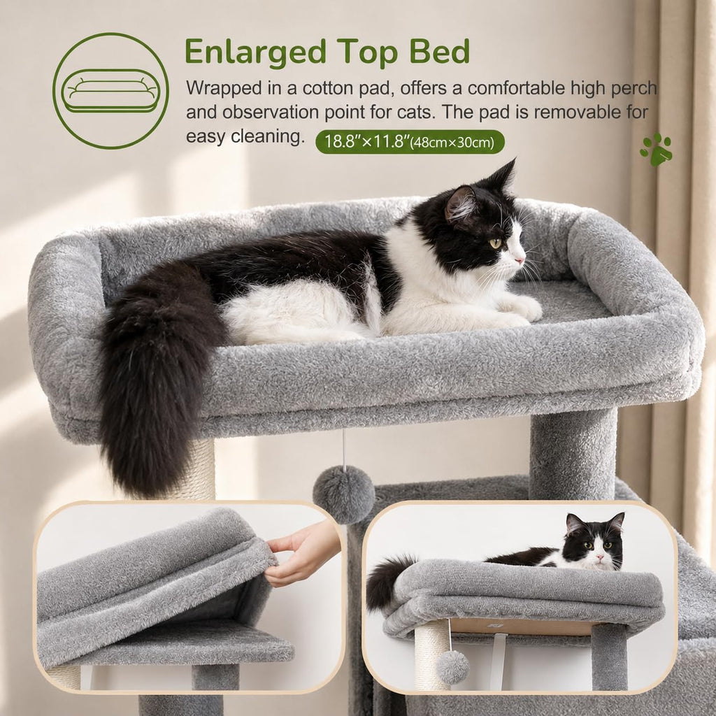Cat Tree Tower with Scratching Post A439