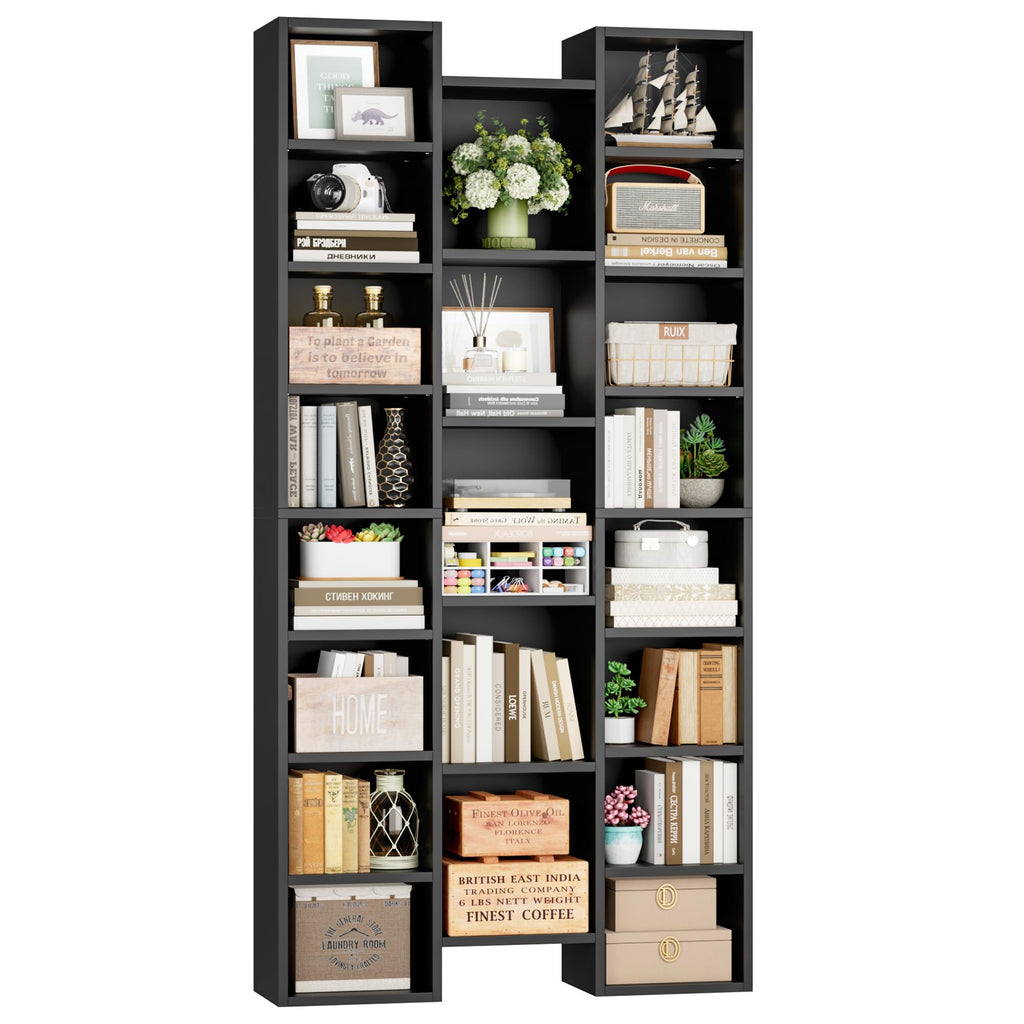 71'' H Black 21 Cube Bookshelf T927099