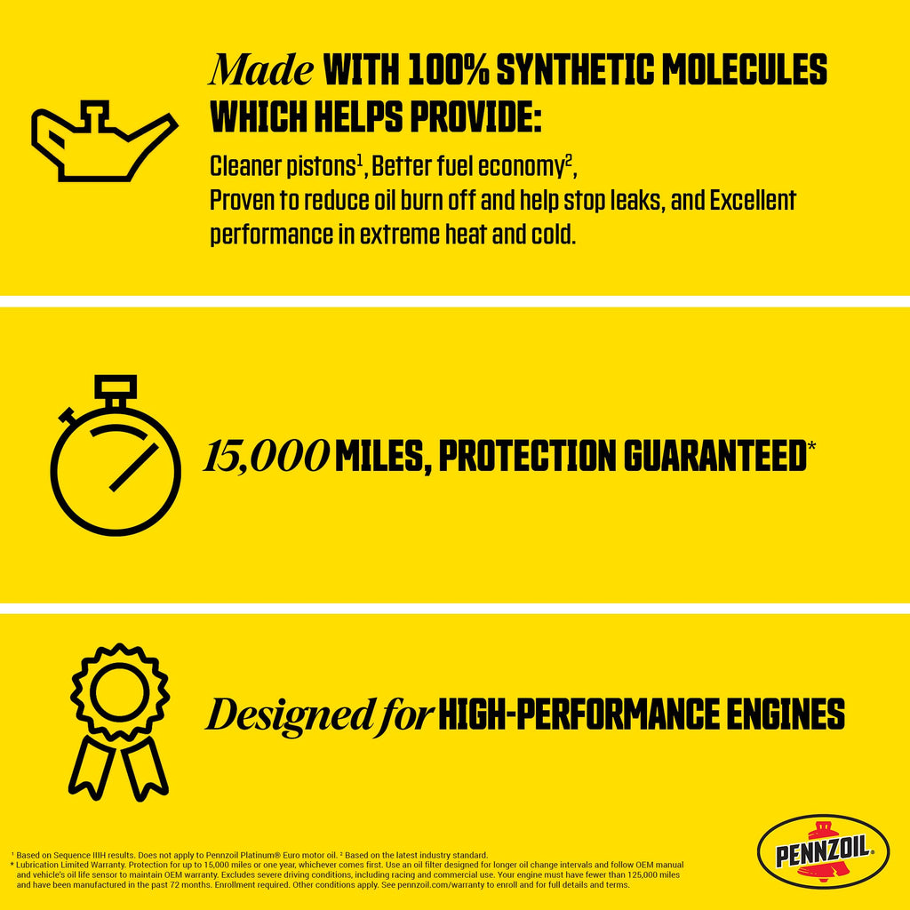 Full Synthetic 5W-30 Motor Oil, 5 Quart E403427
