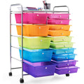 15 Drawer Rolling Storage Cart with Wheels U6059