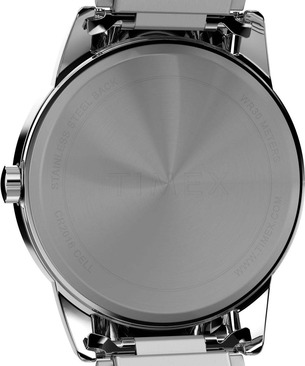 Men's 40mm Watch Blue Dial Silver-Tone R318