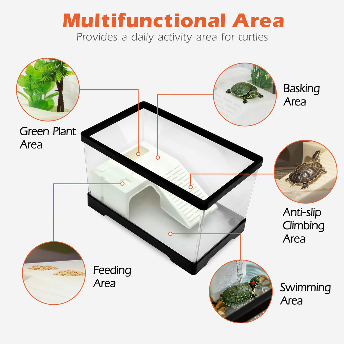 4.6 Gal Baby Turtle Tank Starter Kit K671515