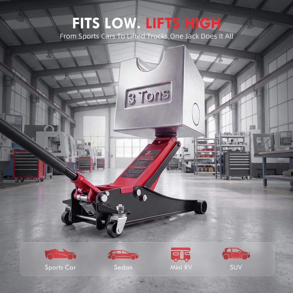 3 Ton Low Profile Hydraulic Floor Jack Q2315