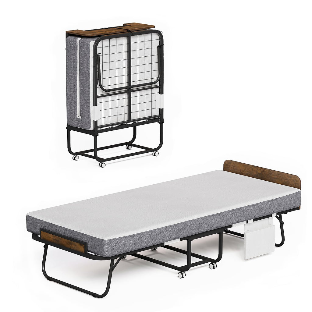 Folding Bed with 5" Mattress Cot Size P728