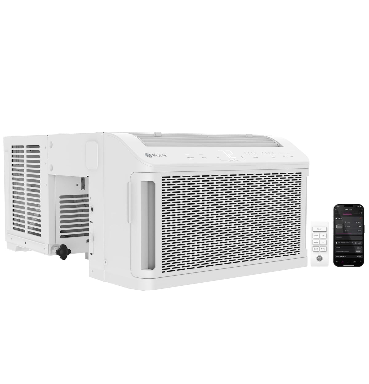 White Window Air Conditioner Unit, 8,300 BTU P144428