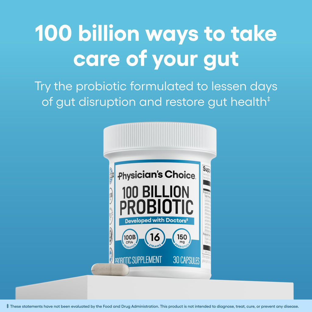 100 Billion 16 Strains Probiotic with Prebiotics A22671