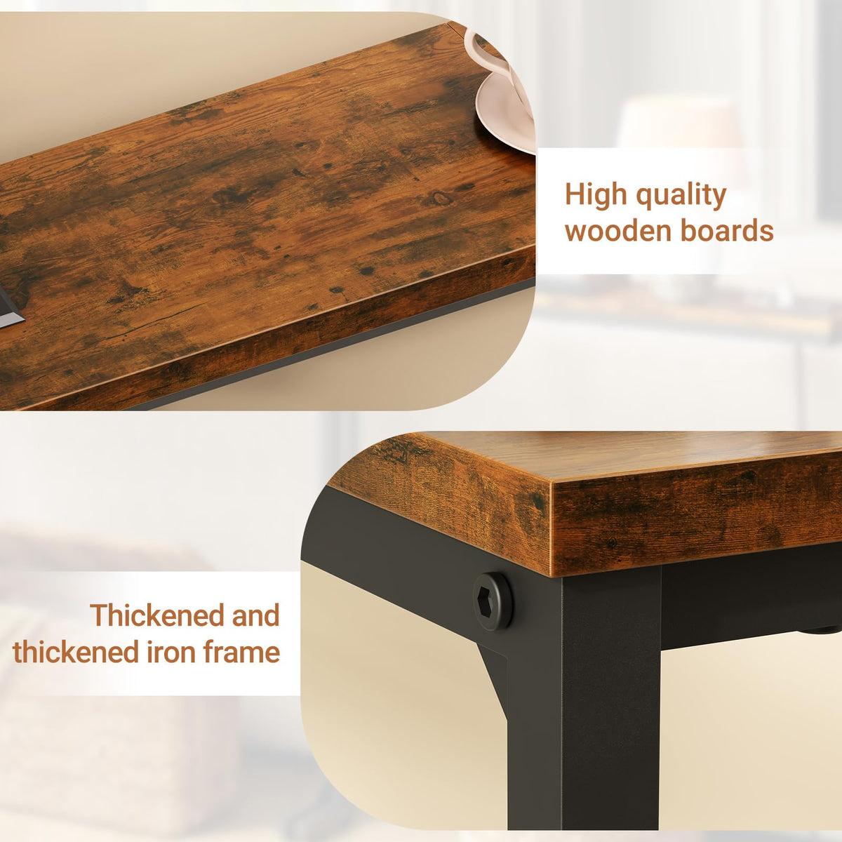 63 Inch Narrow Console Table with 2 Power Outlets P46673