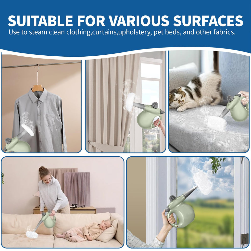 16-Pack Universal Microfiber Cloths, Handheld Steam Cleaner Attachments Z32127