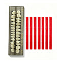28 Pcs False Teeth Dentures Repair Kit C79988