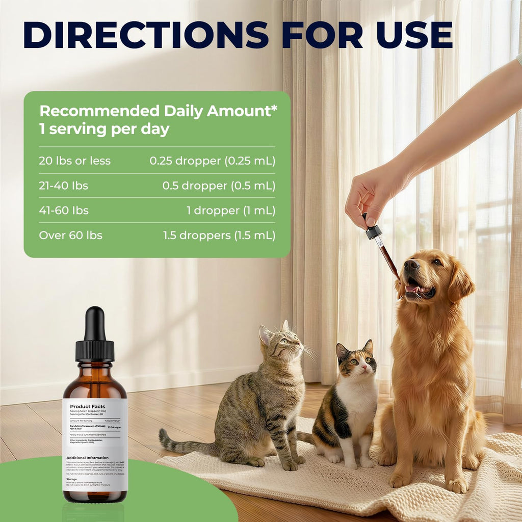 Dandelion Root & Leaf Extract Drops F94443