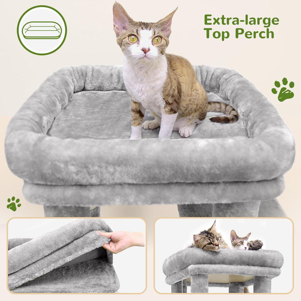 Light Grey Cat Tree P424796