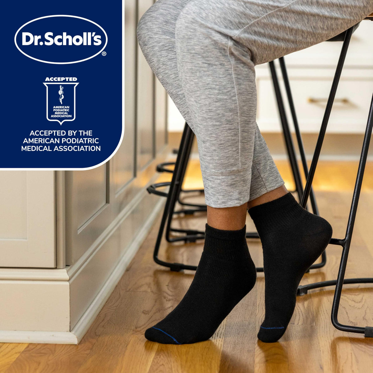 Diabetic Circulatory Flat-Knit Socks U233964