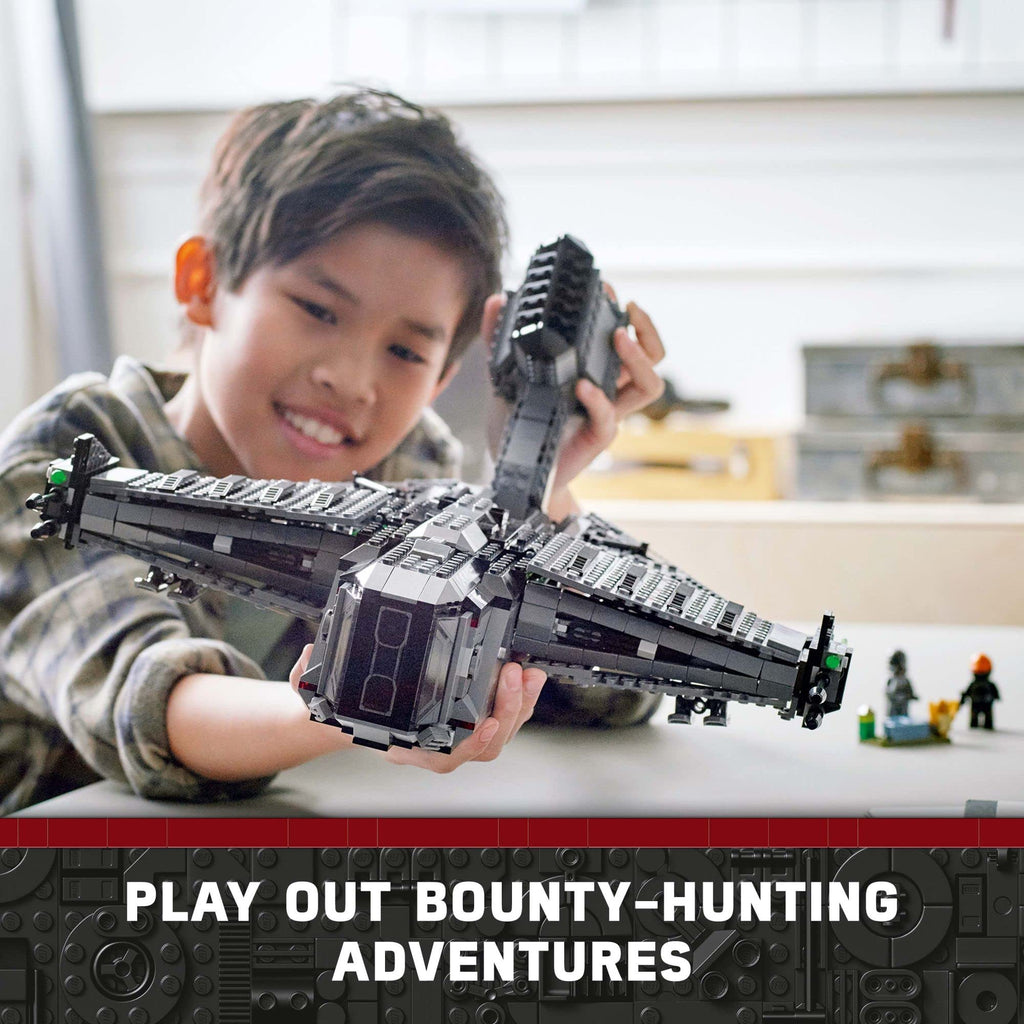 Buildable Toy Starship with Minifigure and Droid Figure I1334