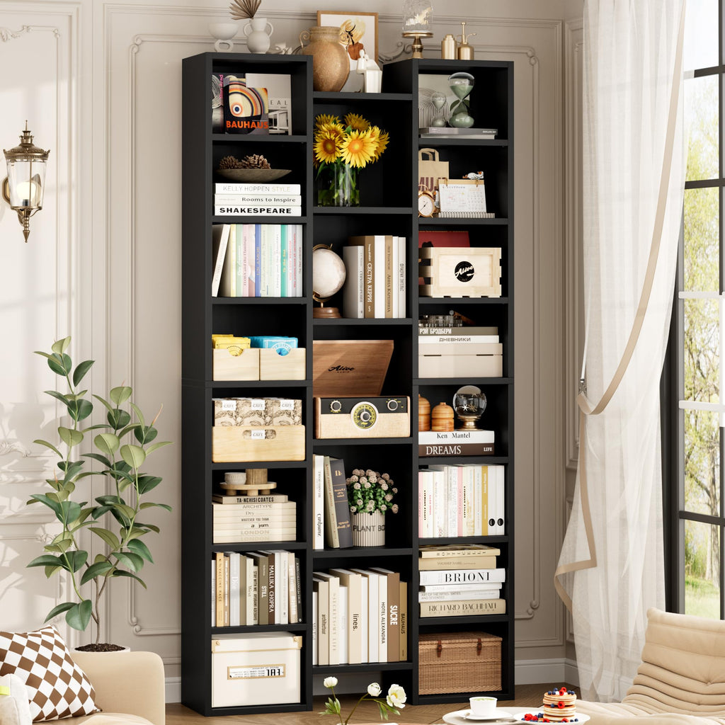 71'' H Black 21 Cube Bookshelf T927099