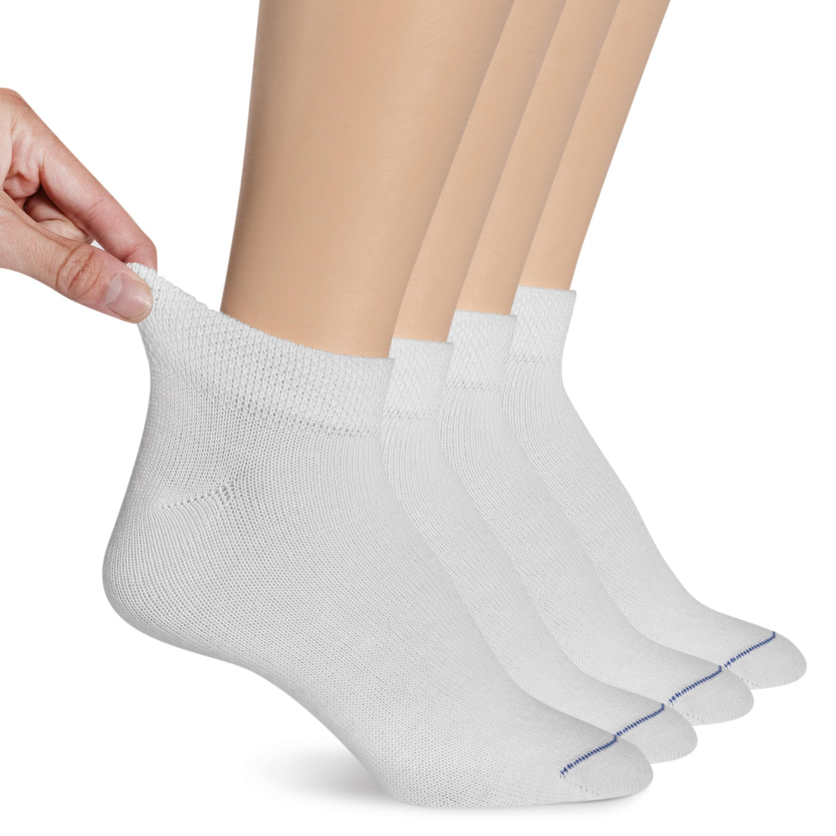 Diabetic Circulatory Flat-Knit Socks U233964