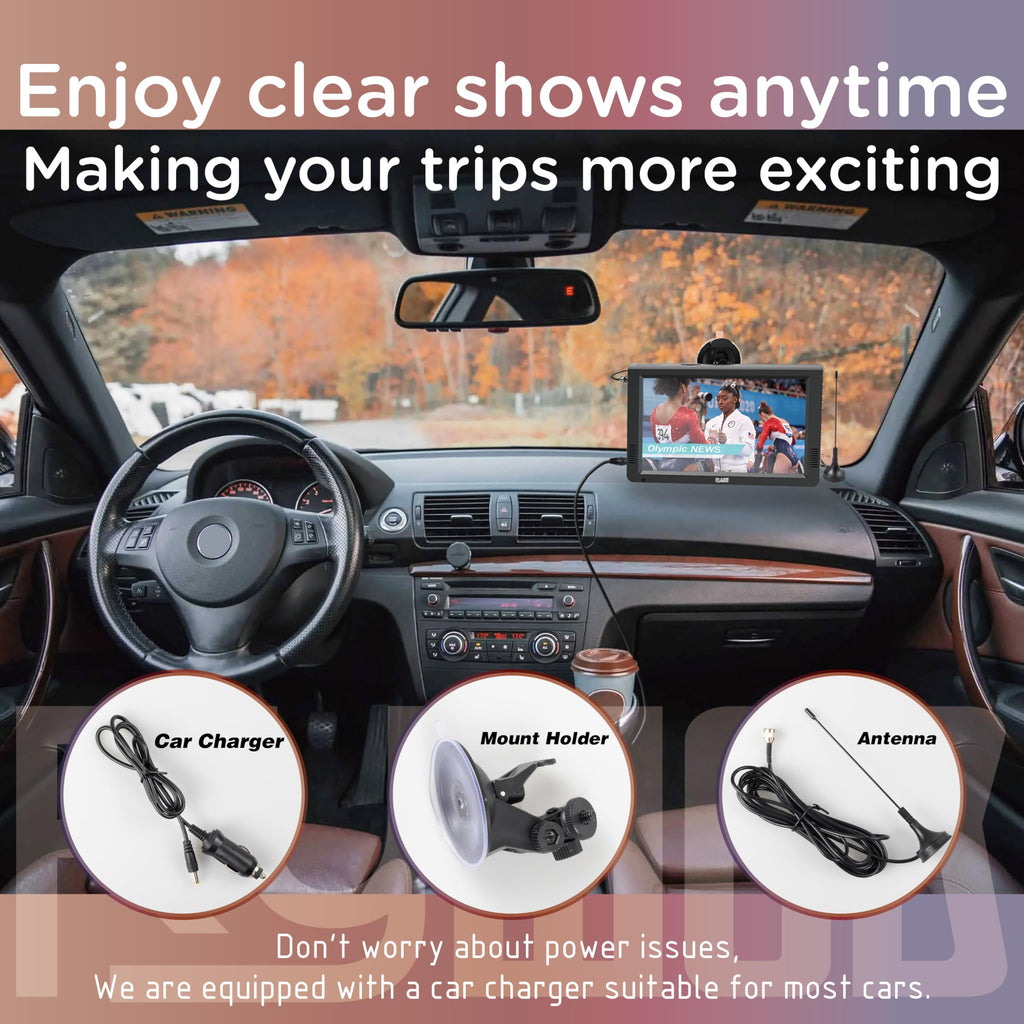 Portable Digital TV with Antenna Y241109