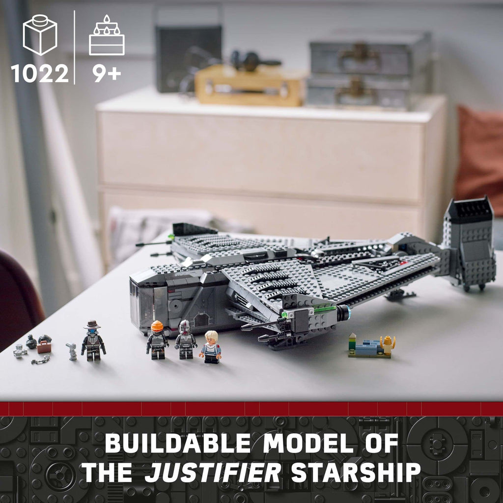 Buildable Toy Starship with Minifigure and Droid Figure I1334