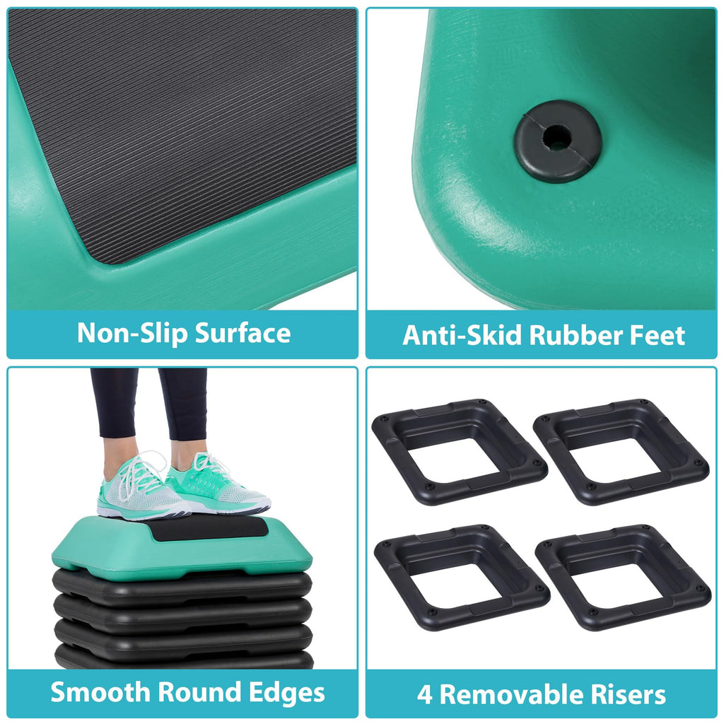 Adjustable Height Aerobic Step Platform B30422