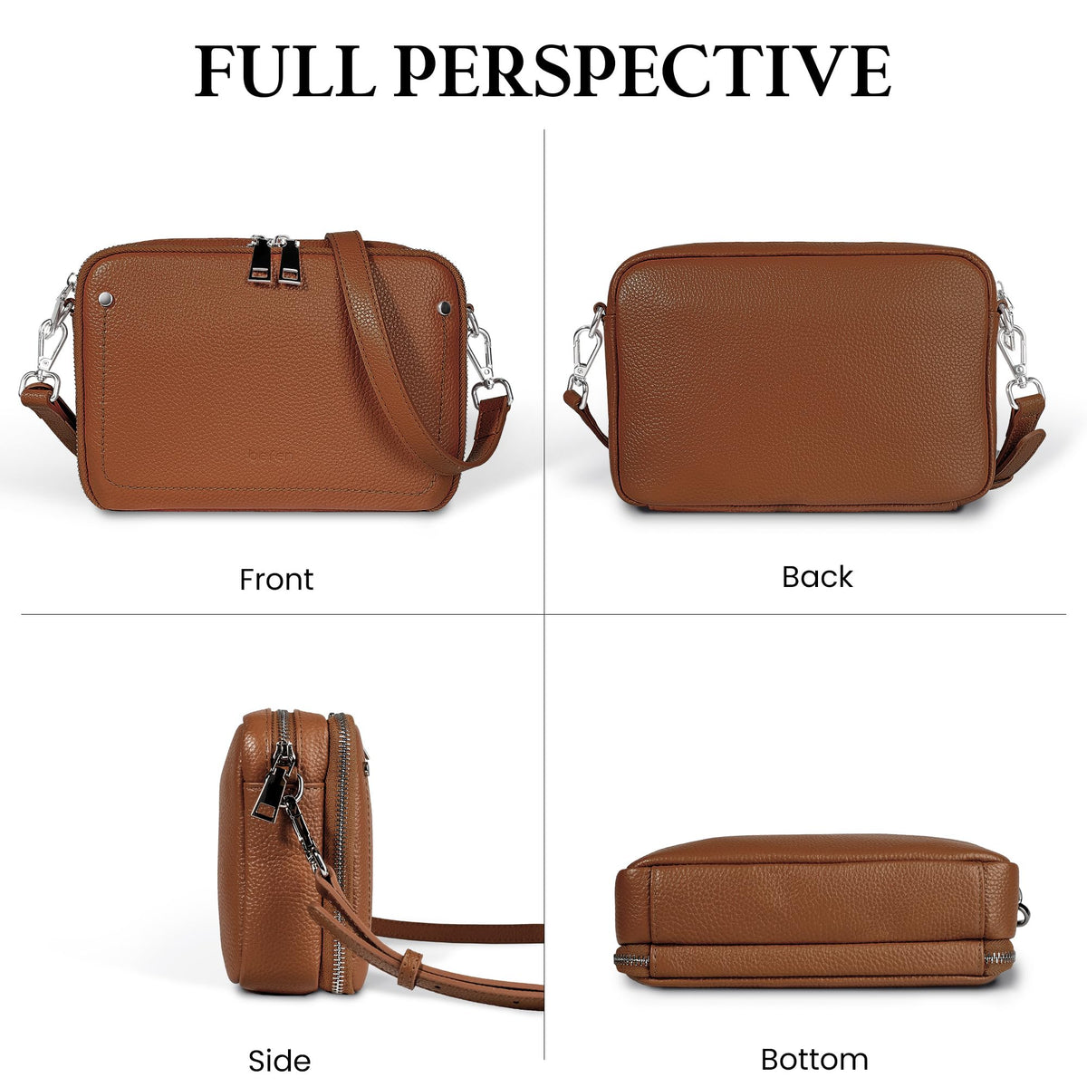 Genuine Leather Crossbody Bags X23788