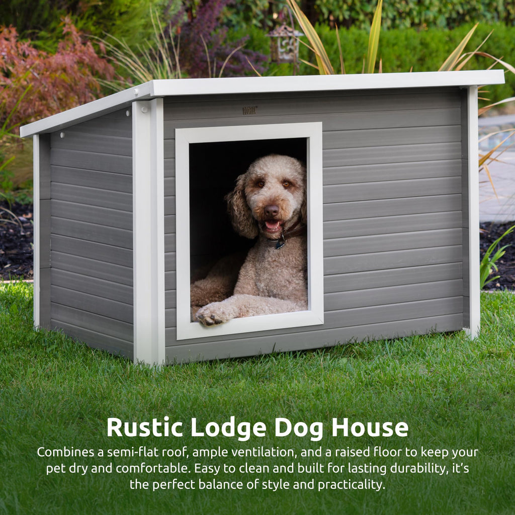 X-Large Grey Dog House M3436