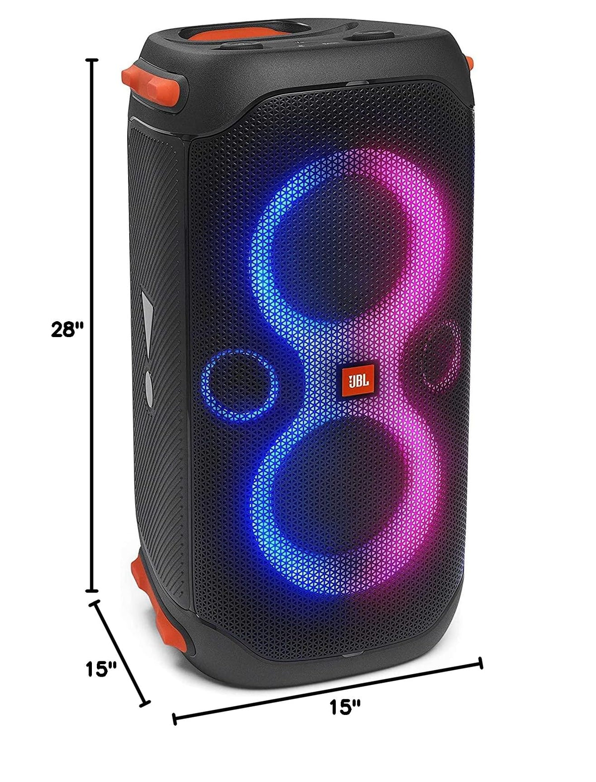 Portable Party Speaker with Built-in Lights P67777