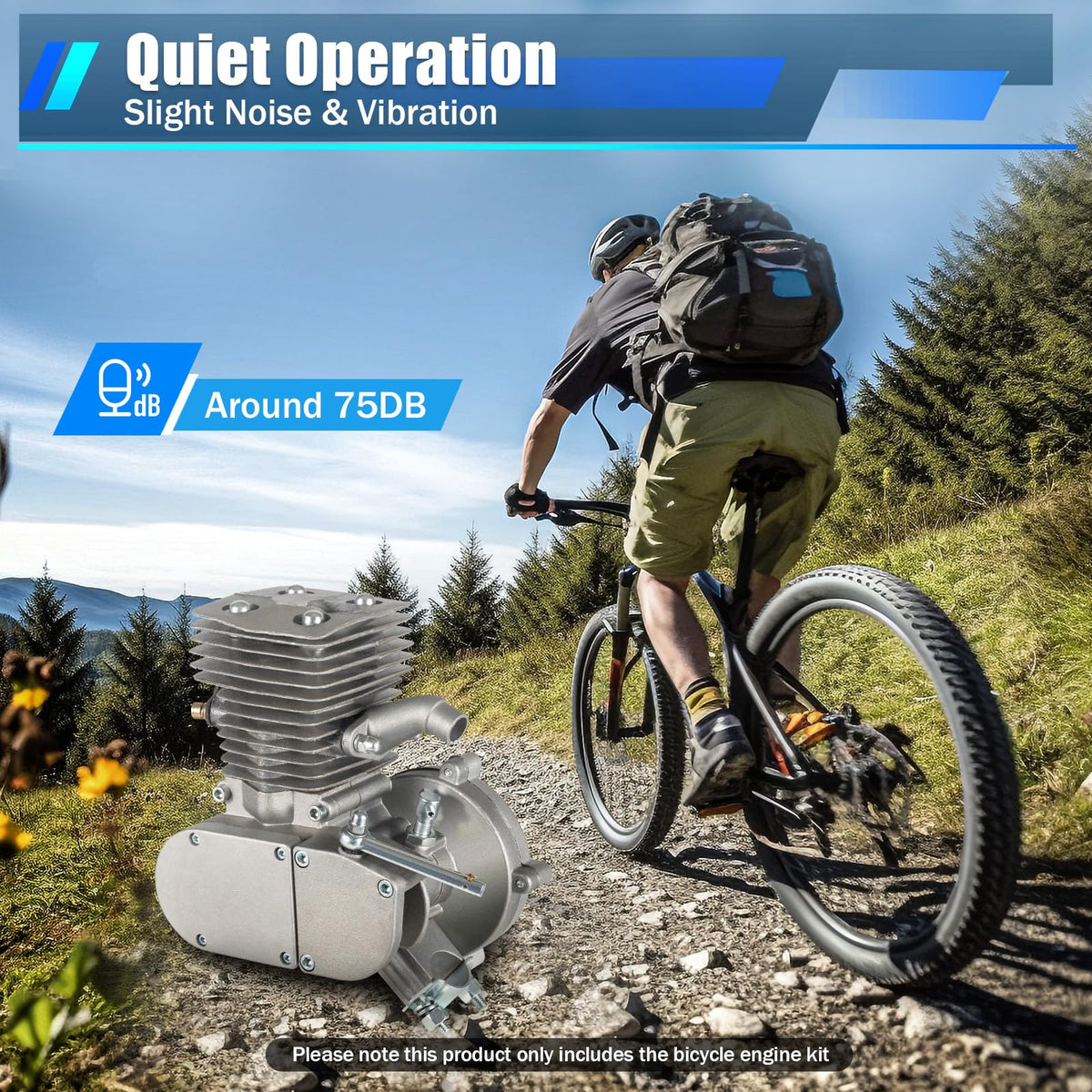 2-Stroke 100cc Bicycle Engine Kit A223