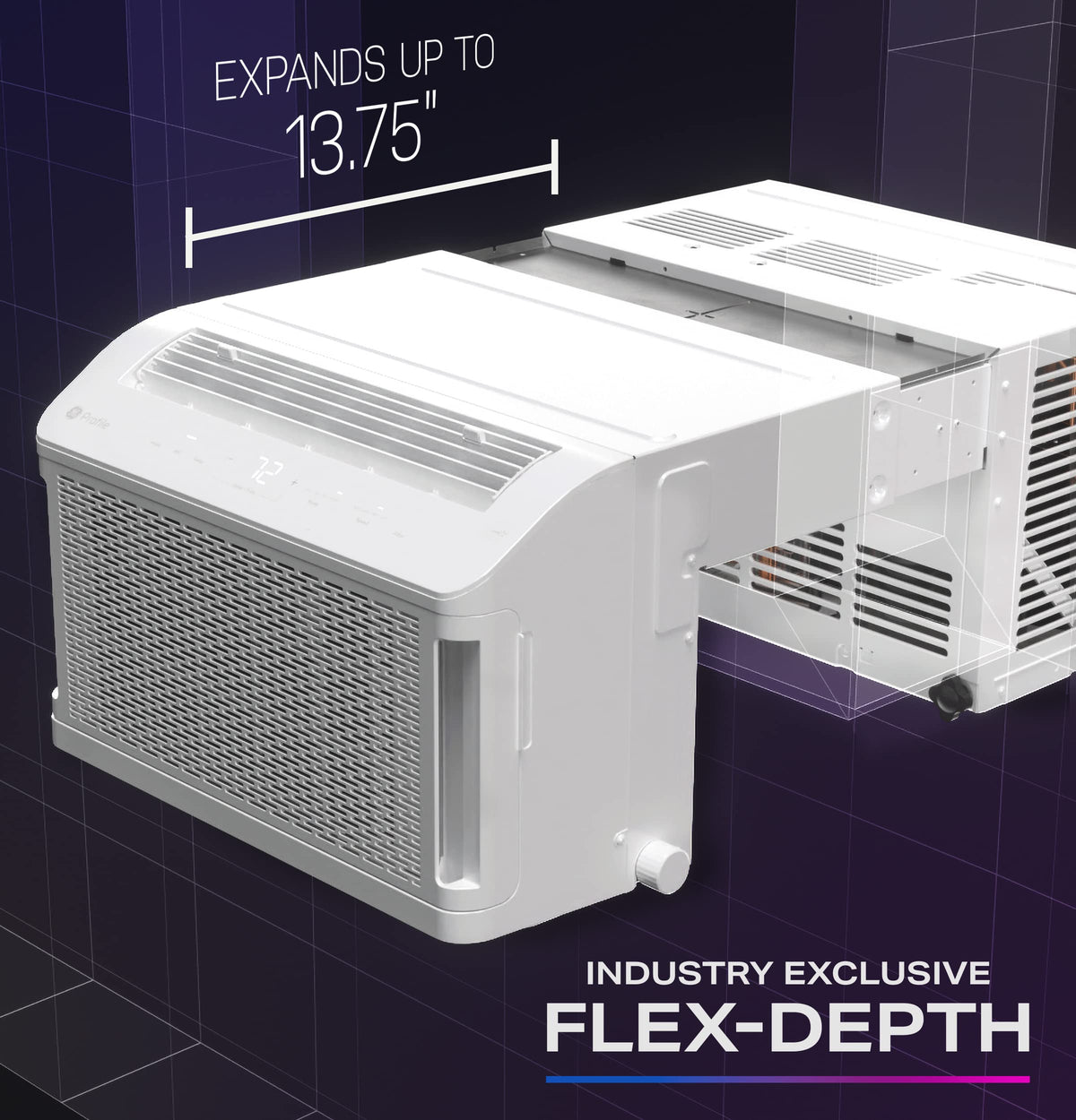 White Window Air Conditioner Unit, 8,300 BTU P144428