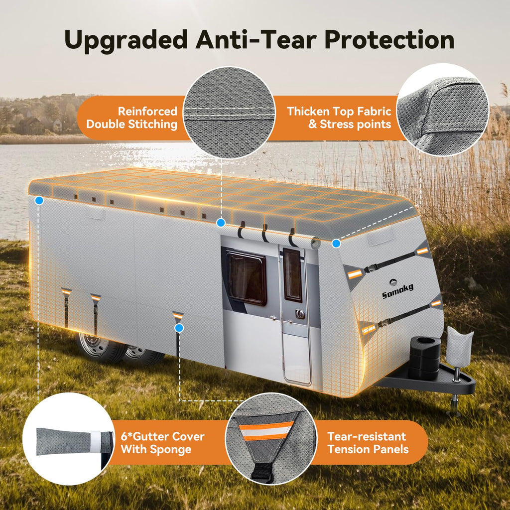 14-16 FT Heavy Duty 8-Layer Camper Cover O10106