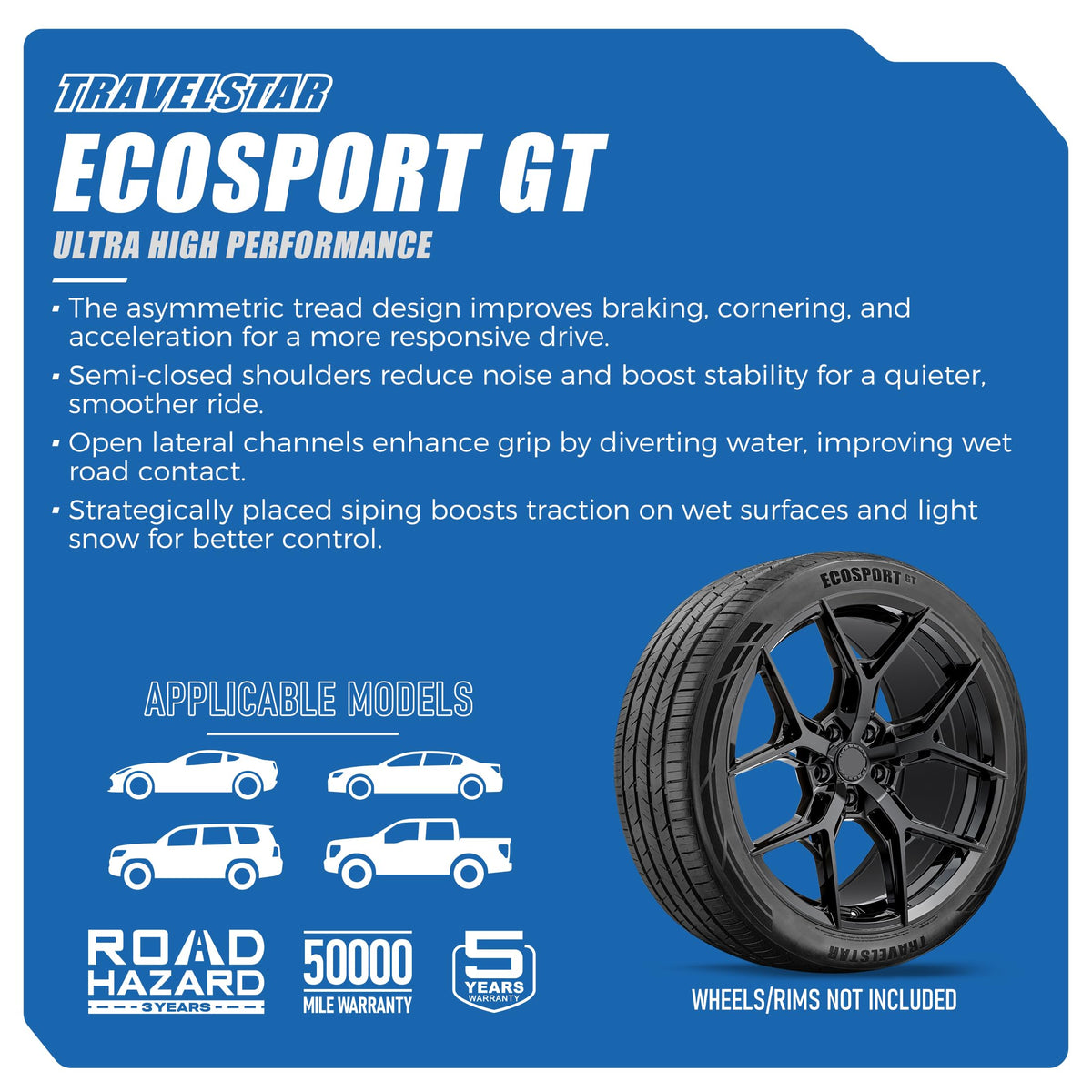 Set of 4 275/55R20 Tires V26451