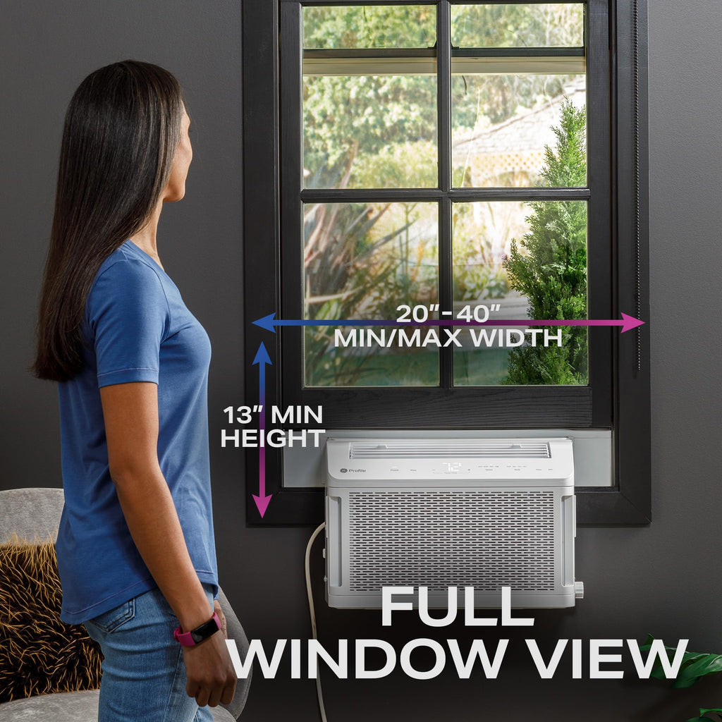 White Window Air Conditioner Unit, 8,300 BTU P144428